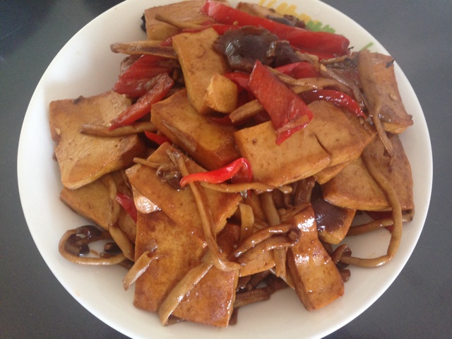 简易版干锅千叶豆腐