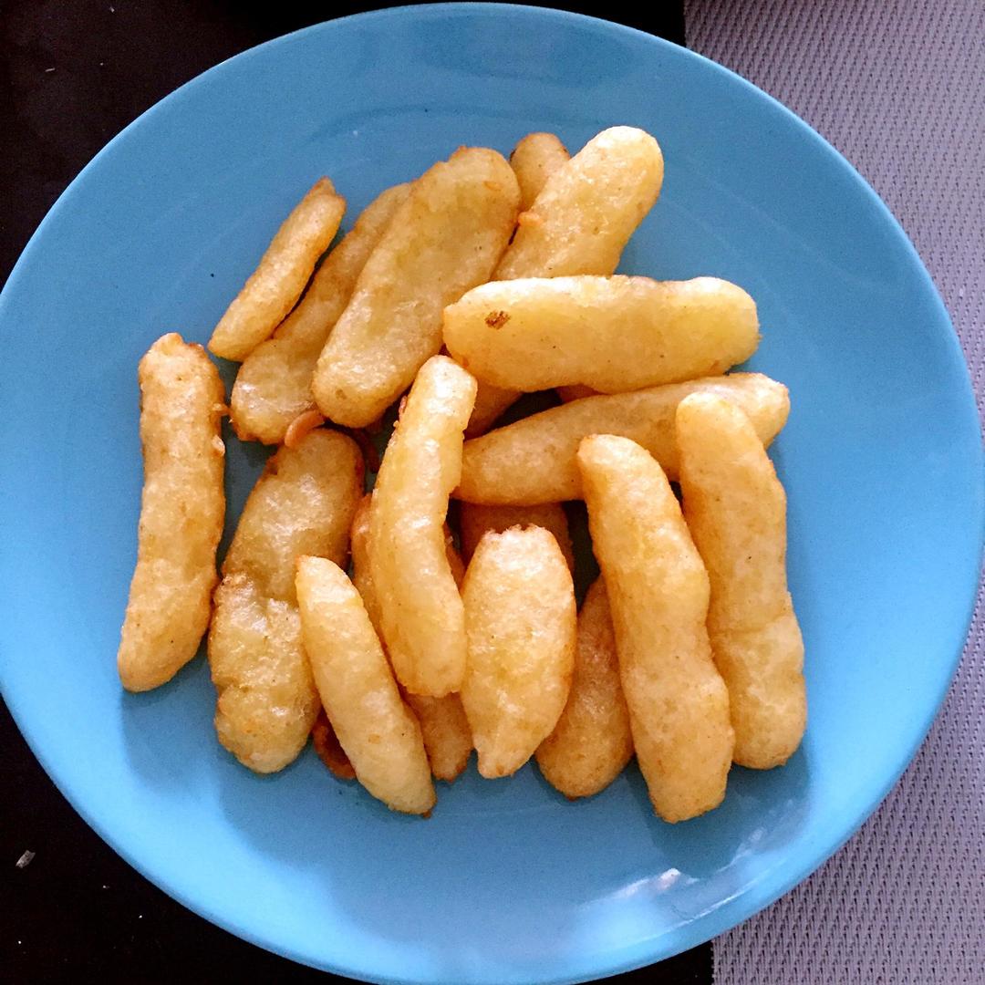 土豆油条的做法