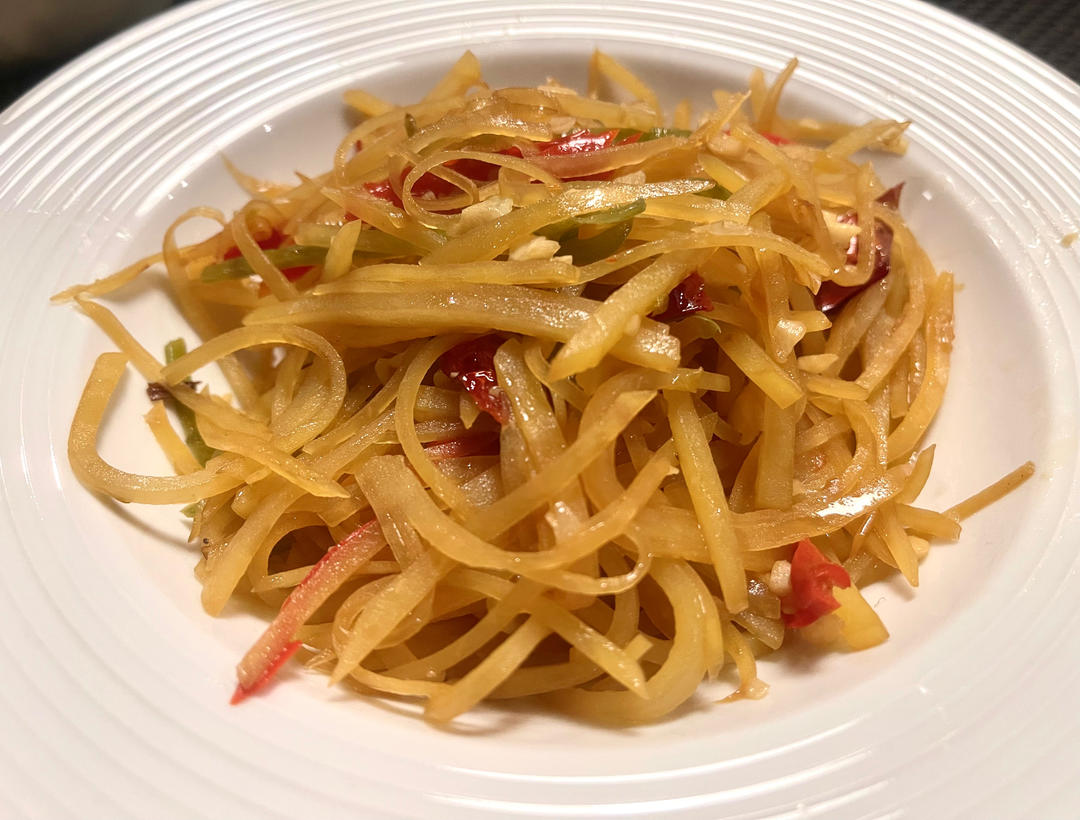 超级无敌下饭菜～酸辣土豆丝
