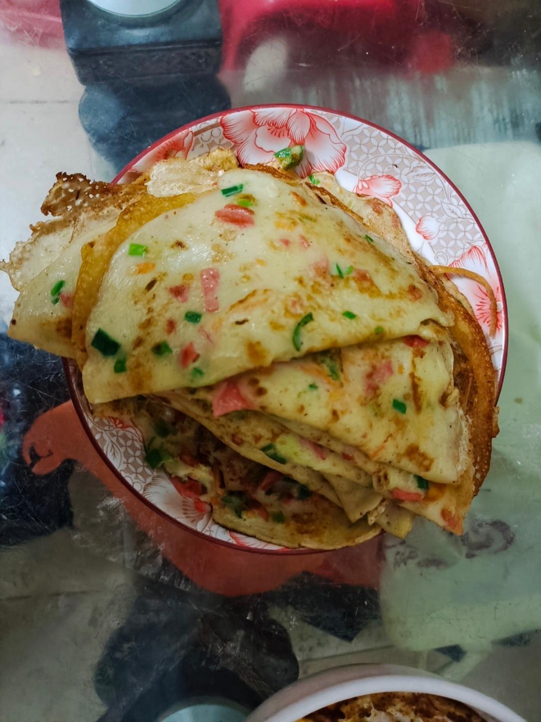 家常烙饼煎饼鸡蛋饼