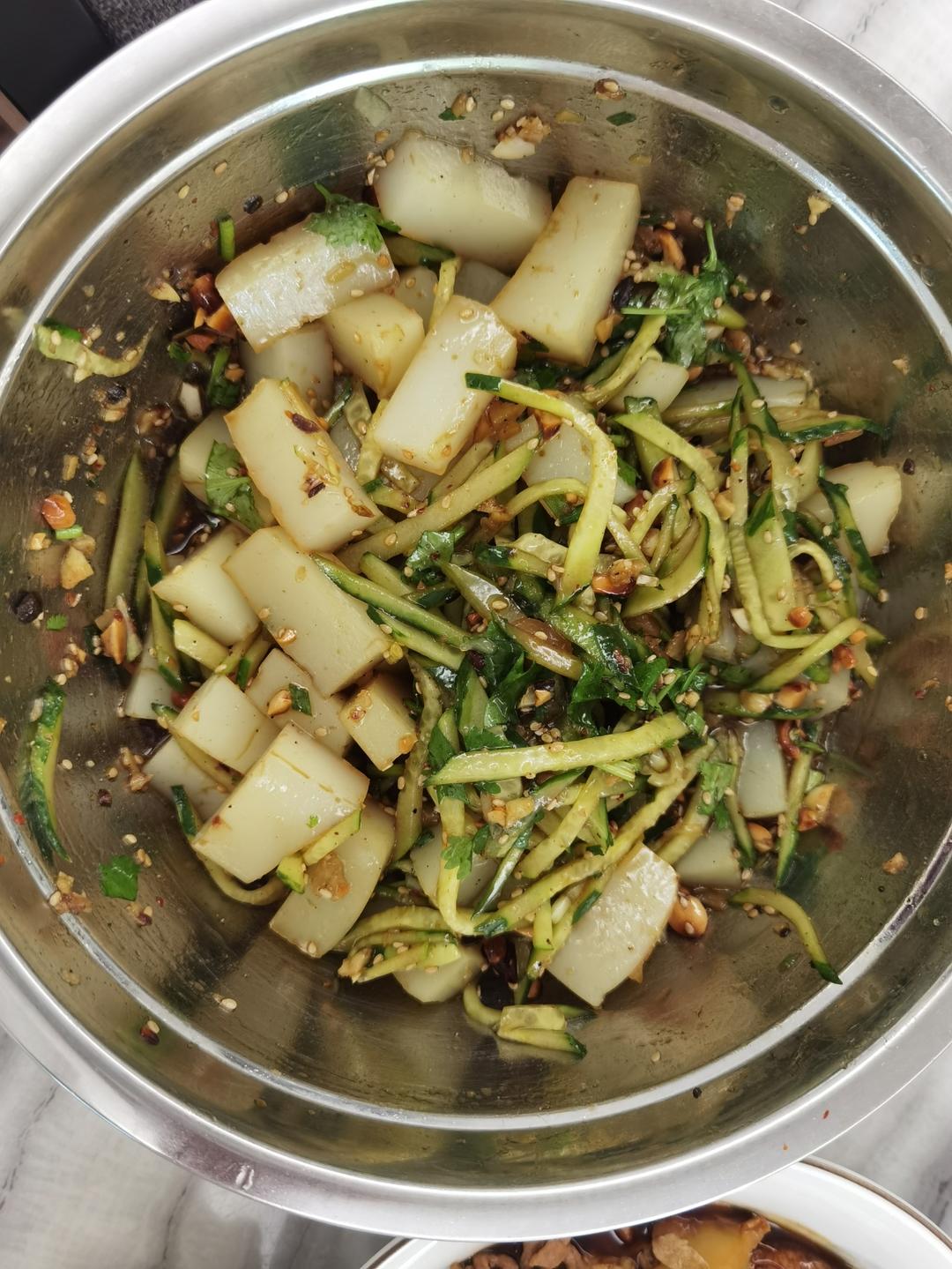 一口上瘾，绝对街头风味🔥️秘制拌凉粉（麻辣鲜香爽口开胃，专治夏日没胃口）