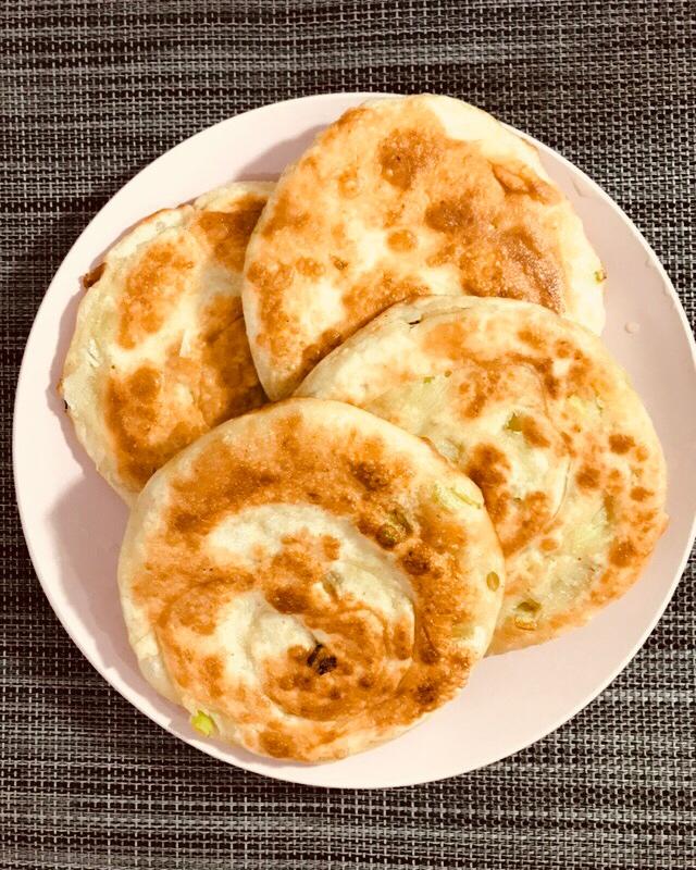 香酥椒盐葱油饼