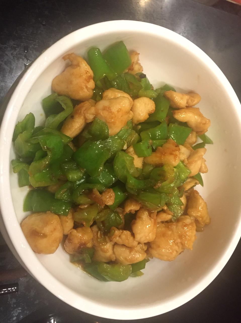 青椒炒鸡腿肉（大厨级别）
