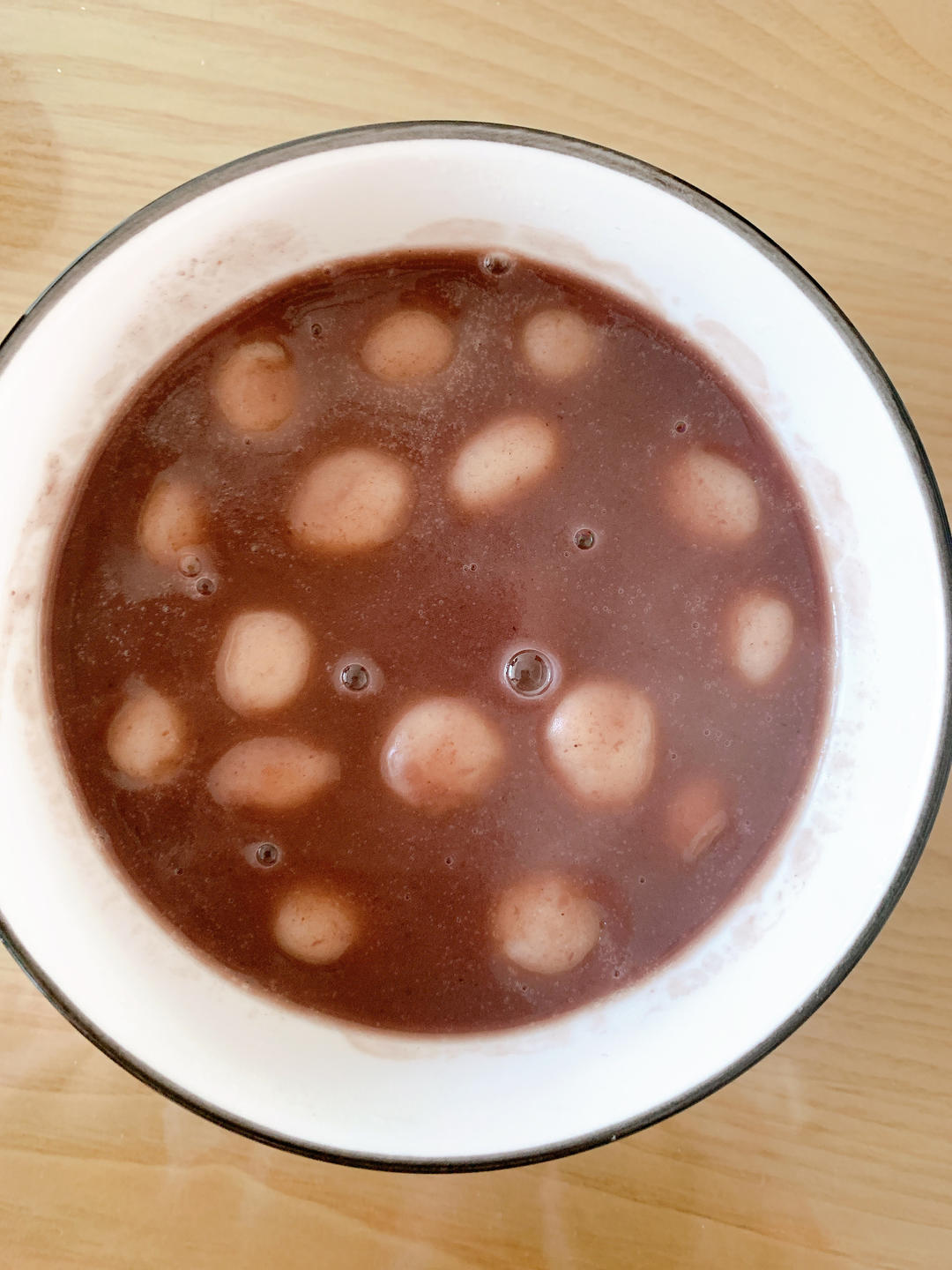 桂香豆沙小圆子
