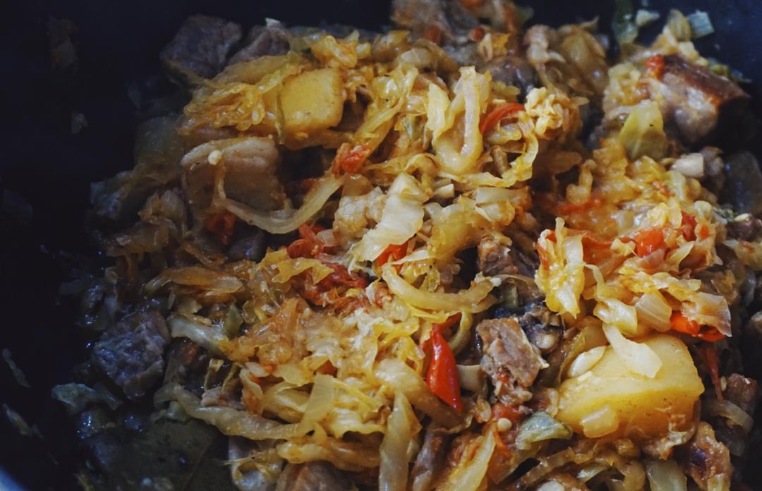 番茄酸菜牛肉乱炖丨健康·三餐