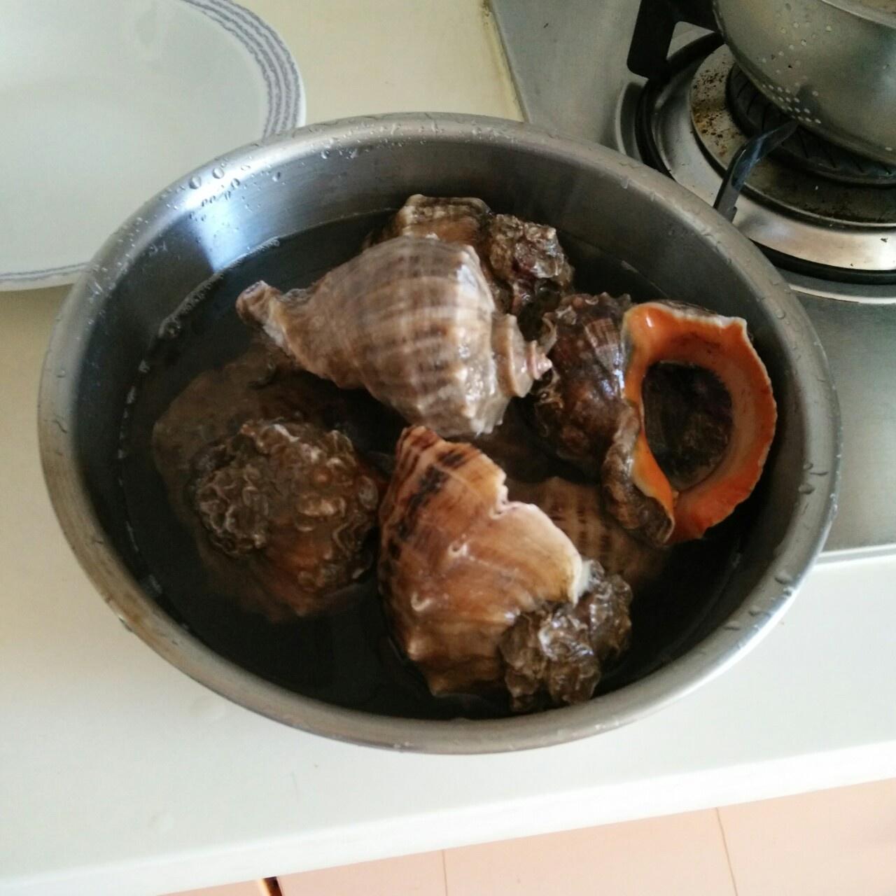 煮海螺