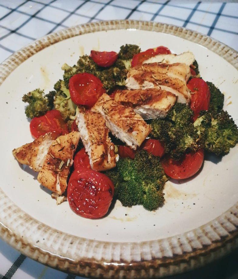 香醋烤鸡胸丨健康·三餐
