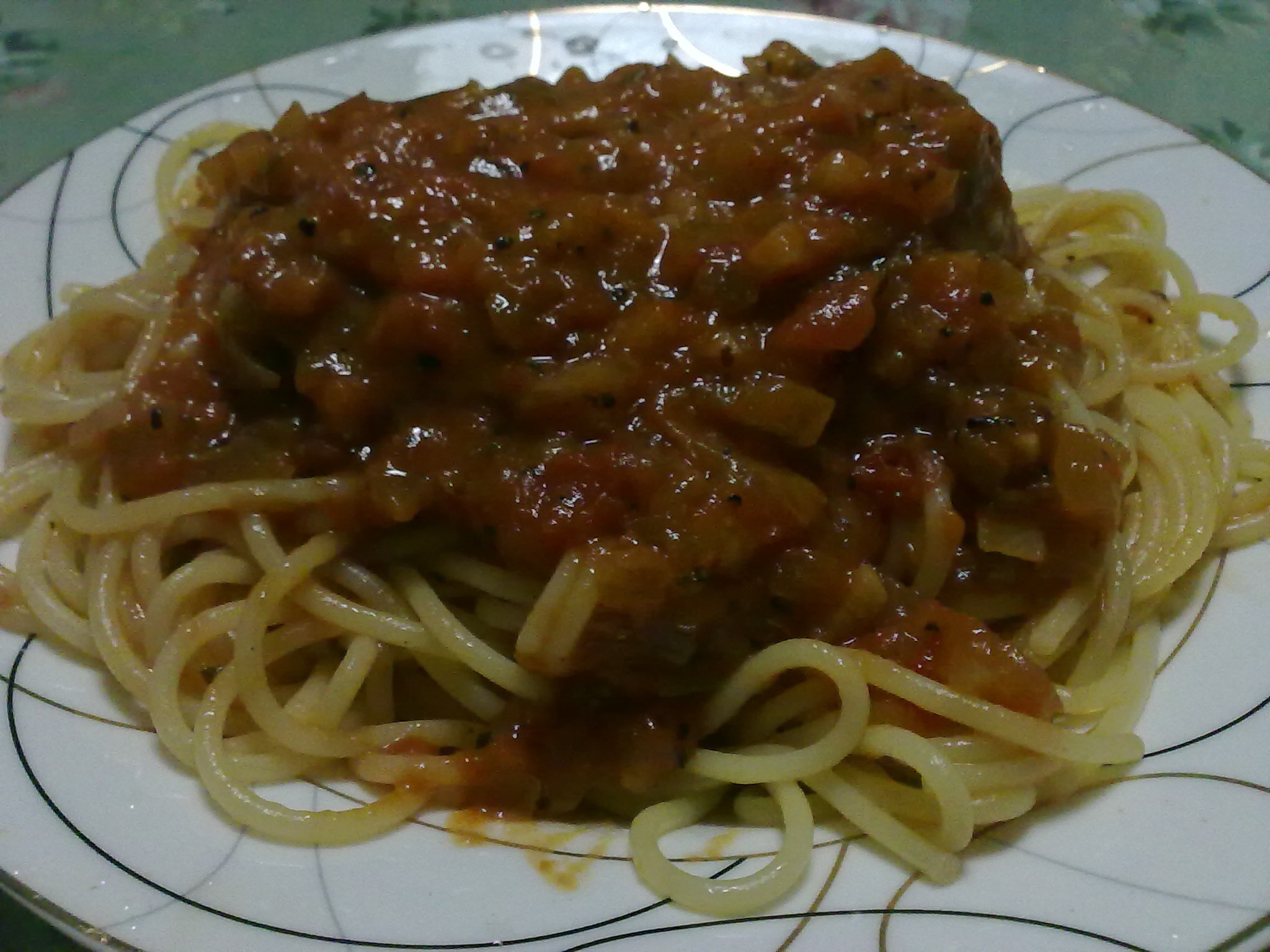 番茄肉酱意面