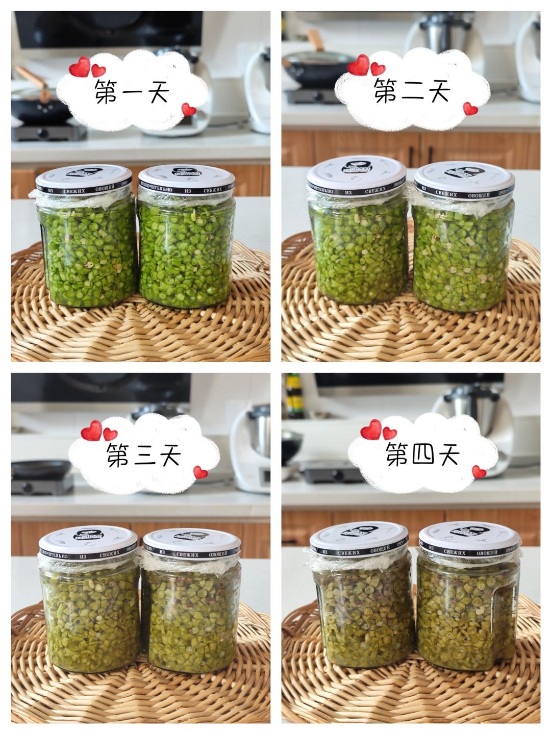 自制酸豆角的做法