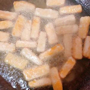 咸蛋黄焗南瓜（新白鹿同款的做法 步骤4
