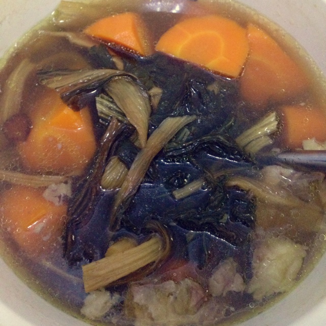菜干汤