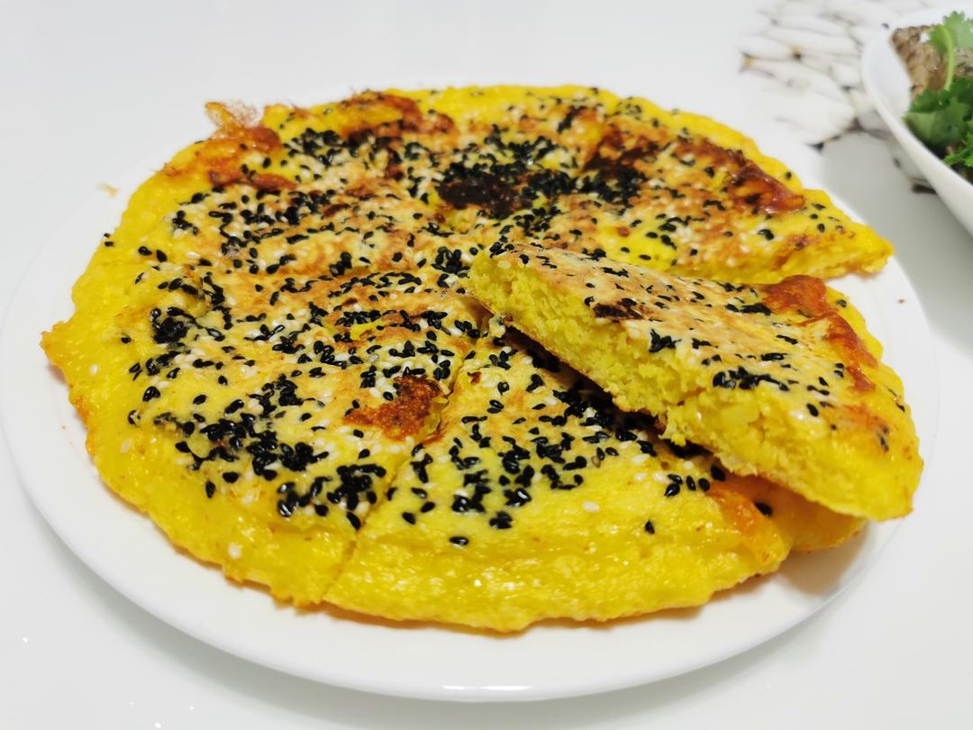 香甜玉米鸡蛋饼