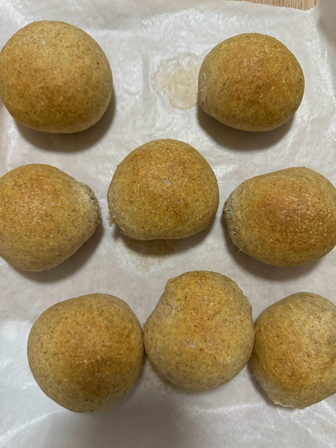 不用揉面的减脂全麦小餐包