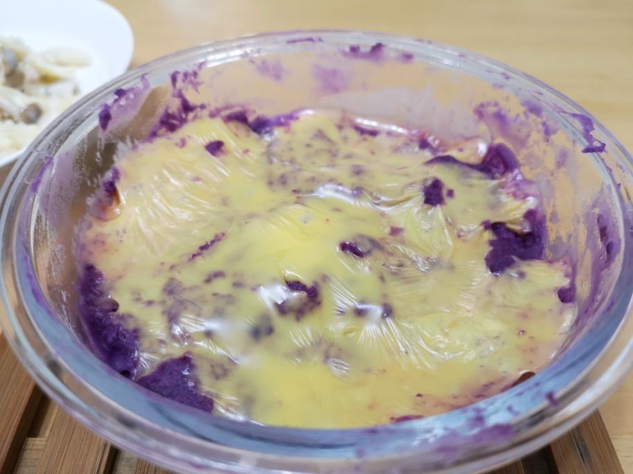 微波炉版芝士焗番薯