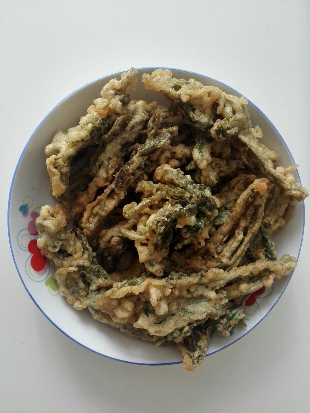 炸香椿