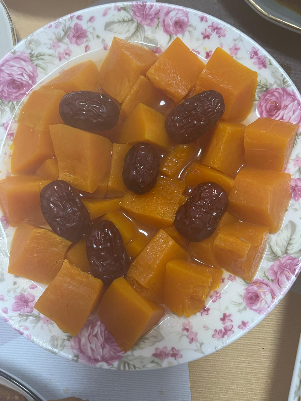 蜜汁蒸南瓜
