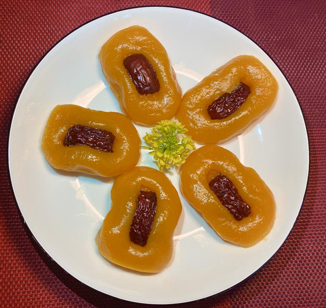 红萝卜红枣软糕