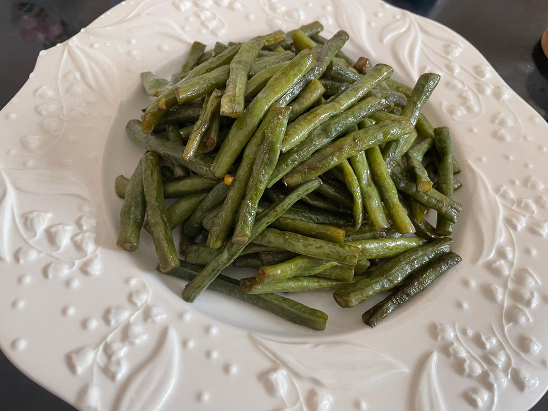 清炒爆炒豇豆