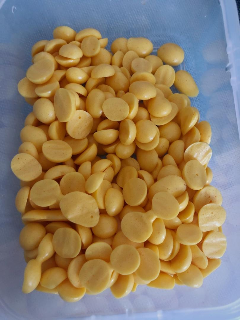 入口即化的无添加蛋黄溶豆