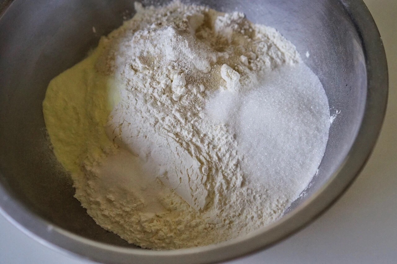 豆乳卡仕达面包的做法 步骤9