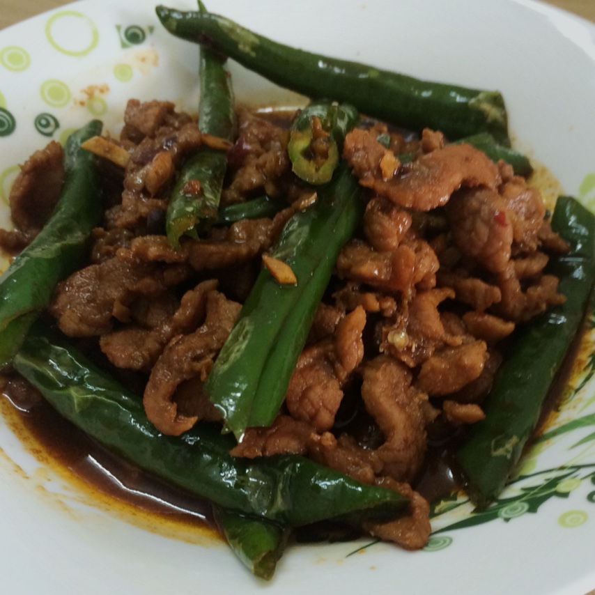 青椒牛柳