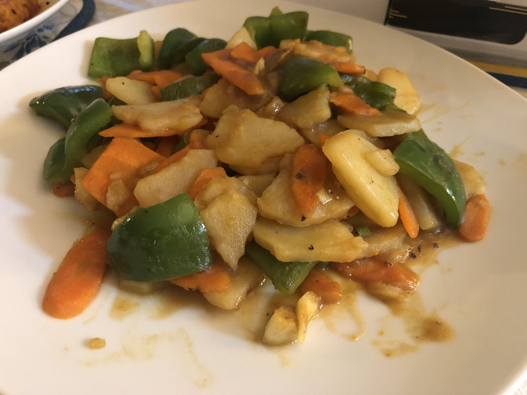 素炒三样