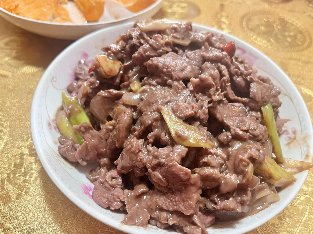 葱爆肥牛