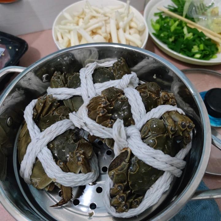 清蒸大闸蟹