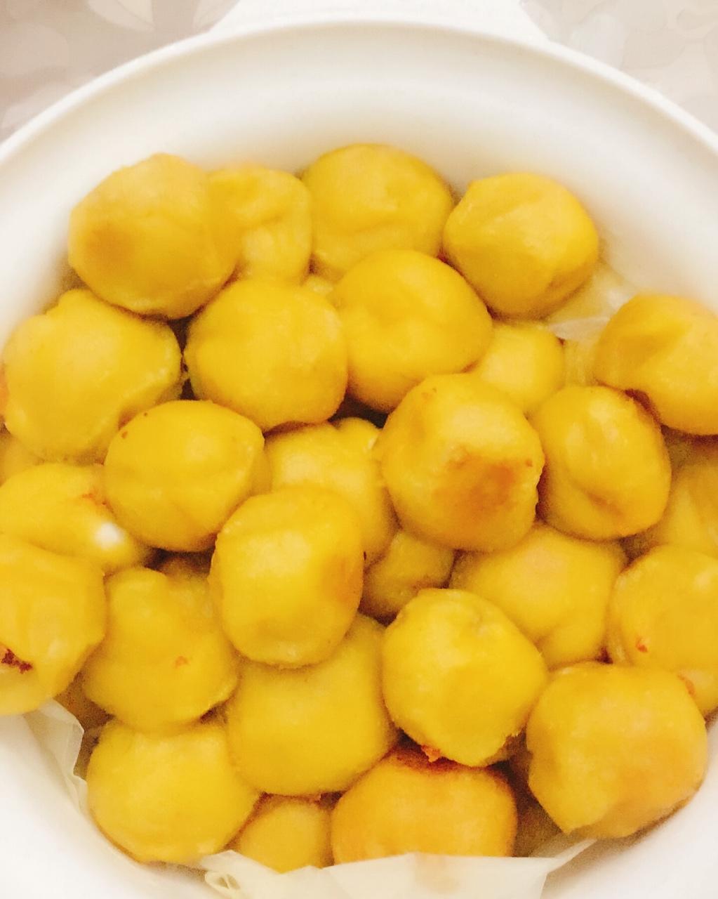红薯系列——夹馅红薯丸子（奶酪）