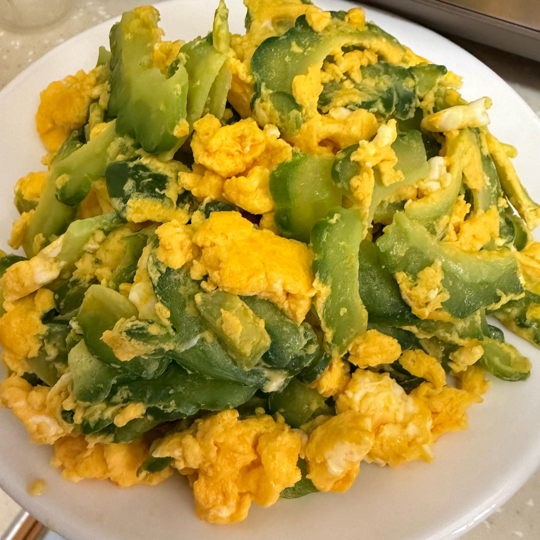 苦瓜炒蛋（清火菜）
