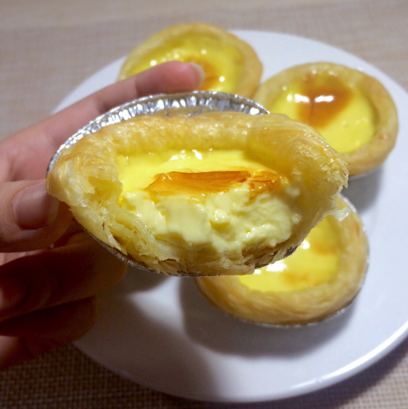 超完美味道超正的蛋挞配方，比KFC的还要嫩还要香~做过最好吃的蛋挞配方