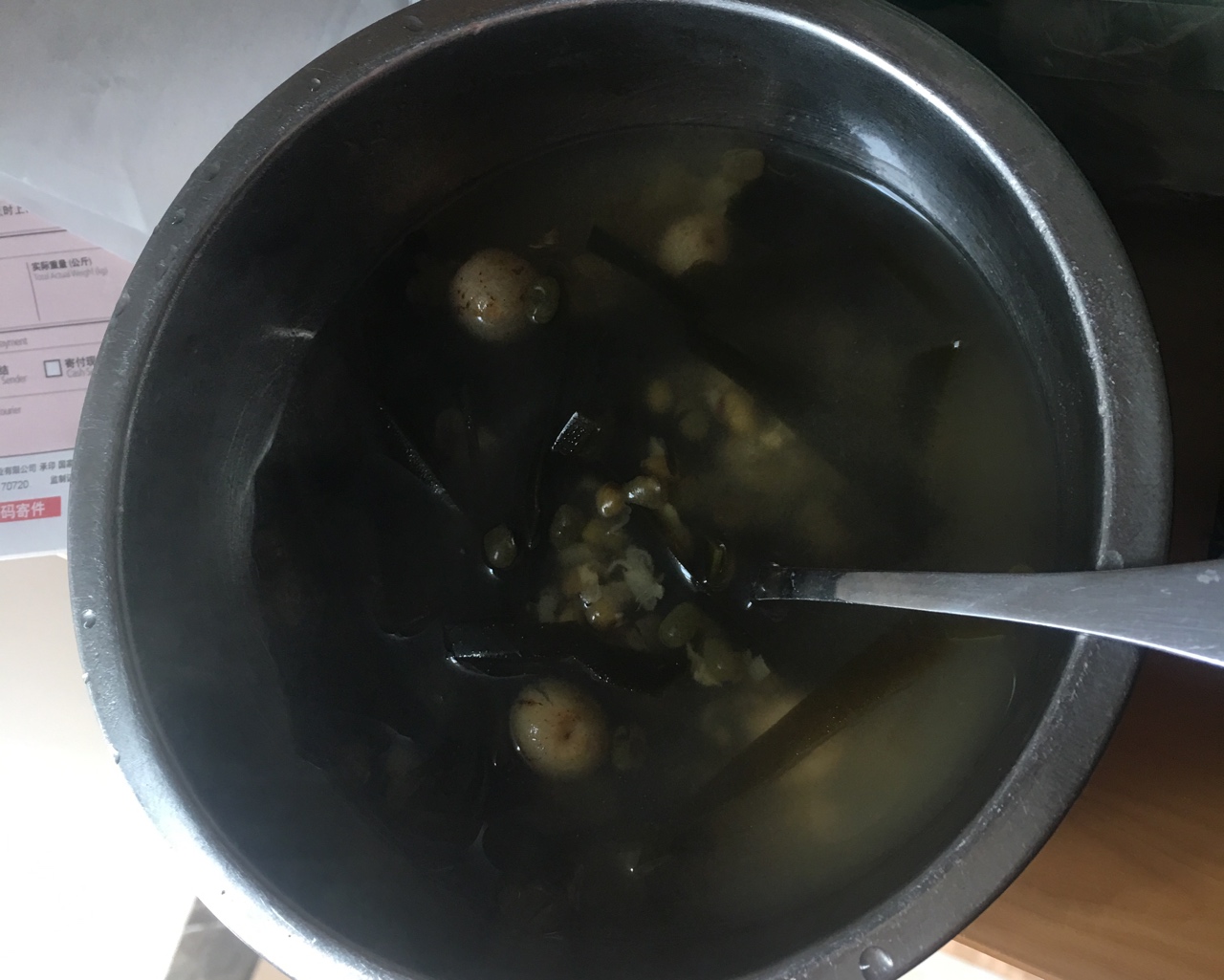 黄皮果绿豆汤