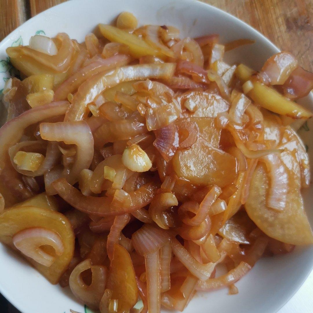 洋葱炒土豆片