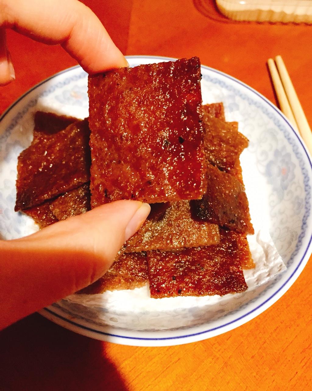 【曼食慢语】一开口就停不下来的自制猪肉脯