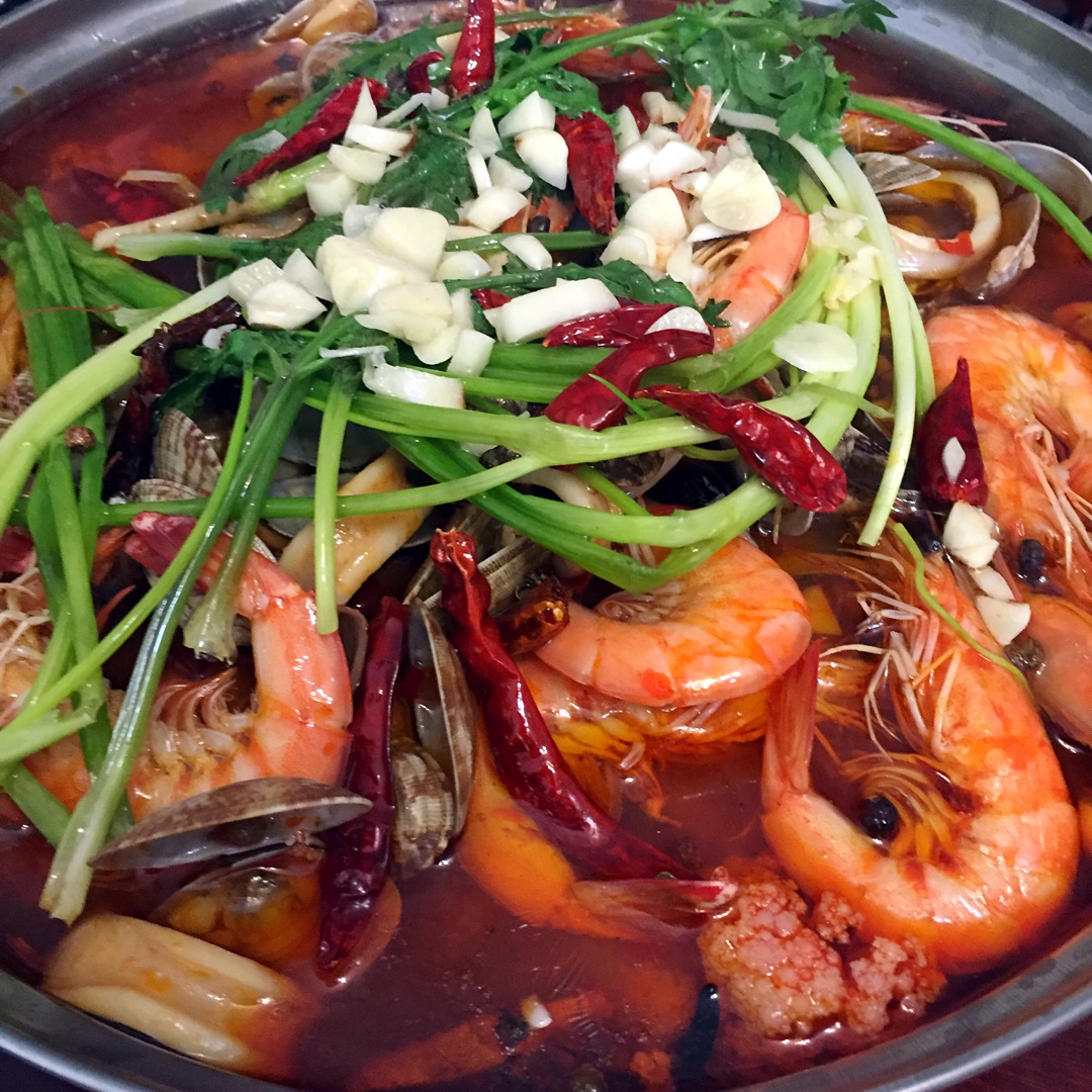 rosy_momo做的水煮三鲜