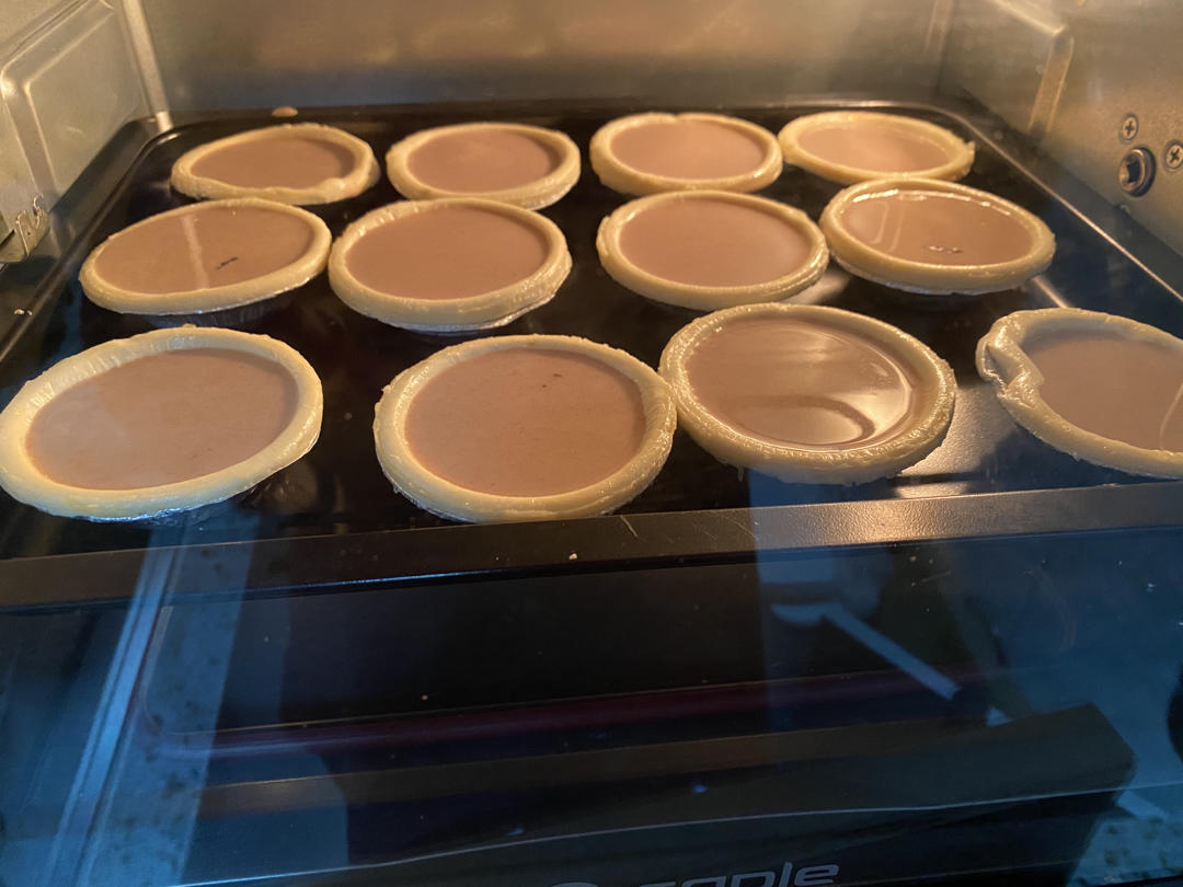 巧克力味葡式蛋挞