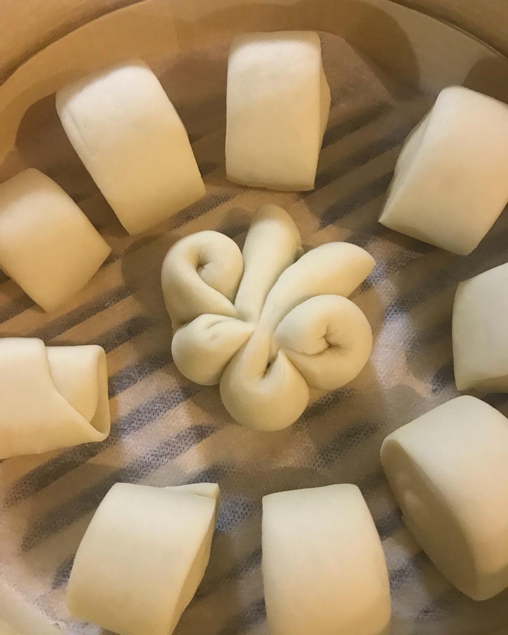 广式馒头（刀切，圆形。馒头。附视频。一次性发酵）