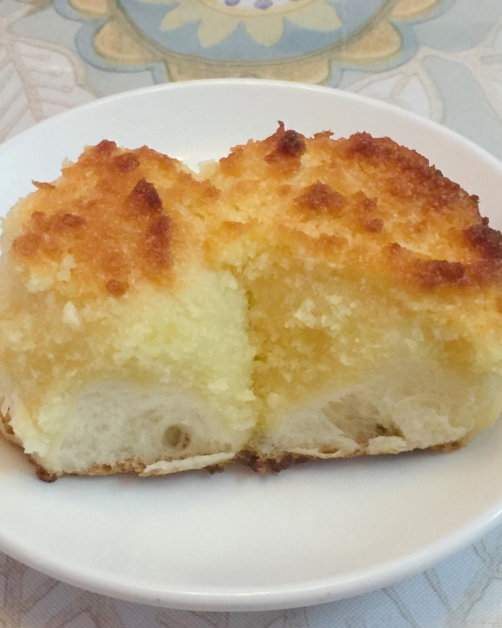 快手椰蓉小餐包（一次发酵照样柔软又拉丝）