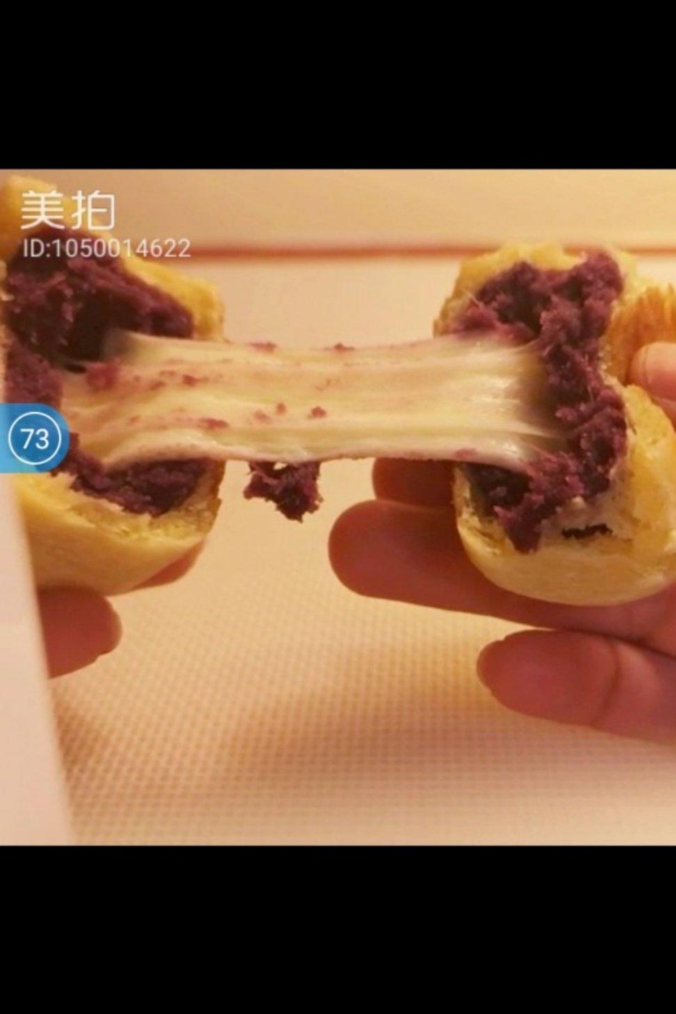 【爆浆紫薯仙豆糕】