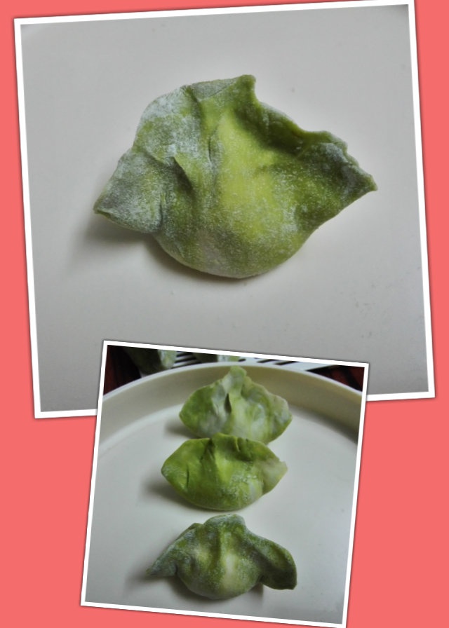 翡翠白玉白菜饺子详细版（附翡翠白玉白菜饺子包法，翡翠白玉饺子皮两种制法，面包机和面，翡翠白玉烧卖，各种馅料搭配）