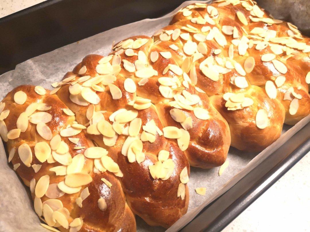 酸奶辫子面包（一次发酵）