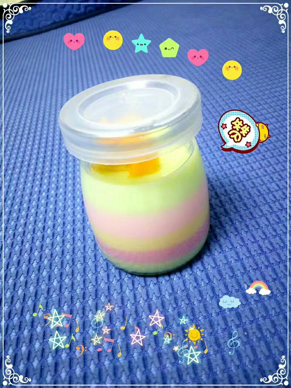 彩虹布丁