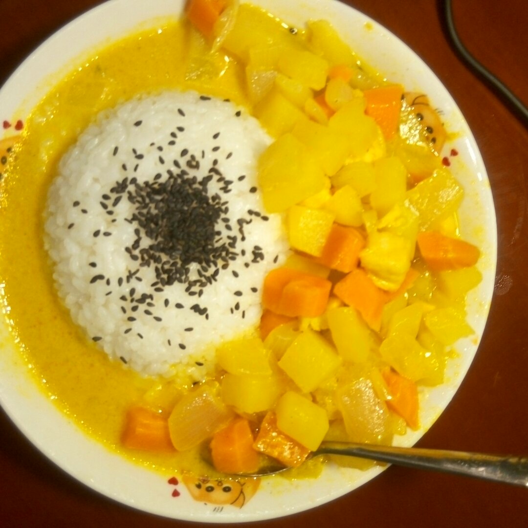 咖喱鸡饭