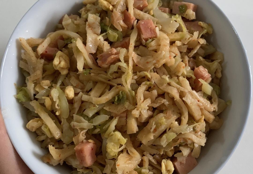 陕西私房炒饼[内附饼丝做法]