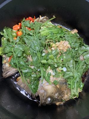 零厨艺也能惊艳味蕾的珐琅锅沙姜焗鲈鱼的做法 步骤6