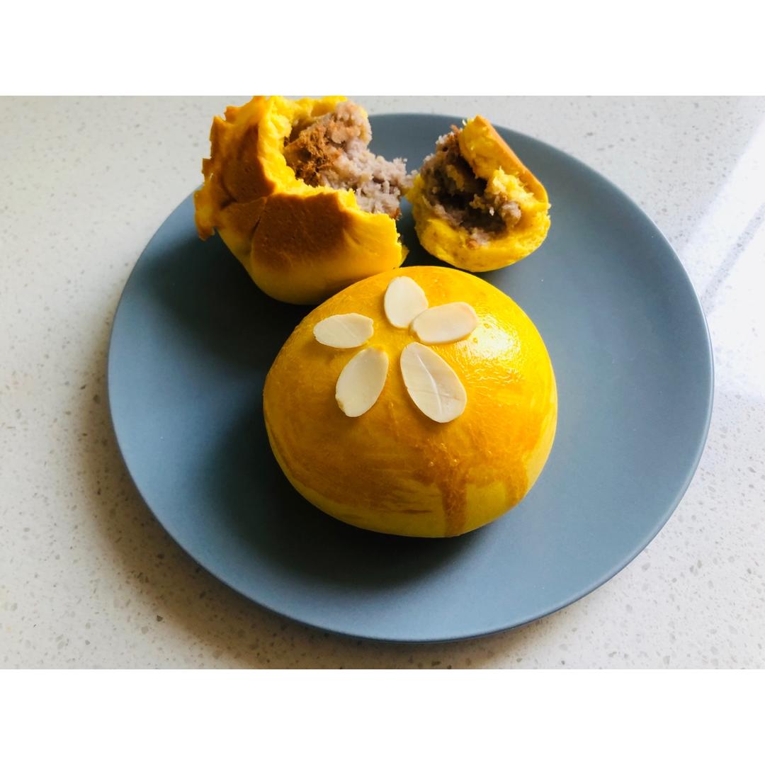 南瓜香芋面包