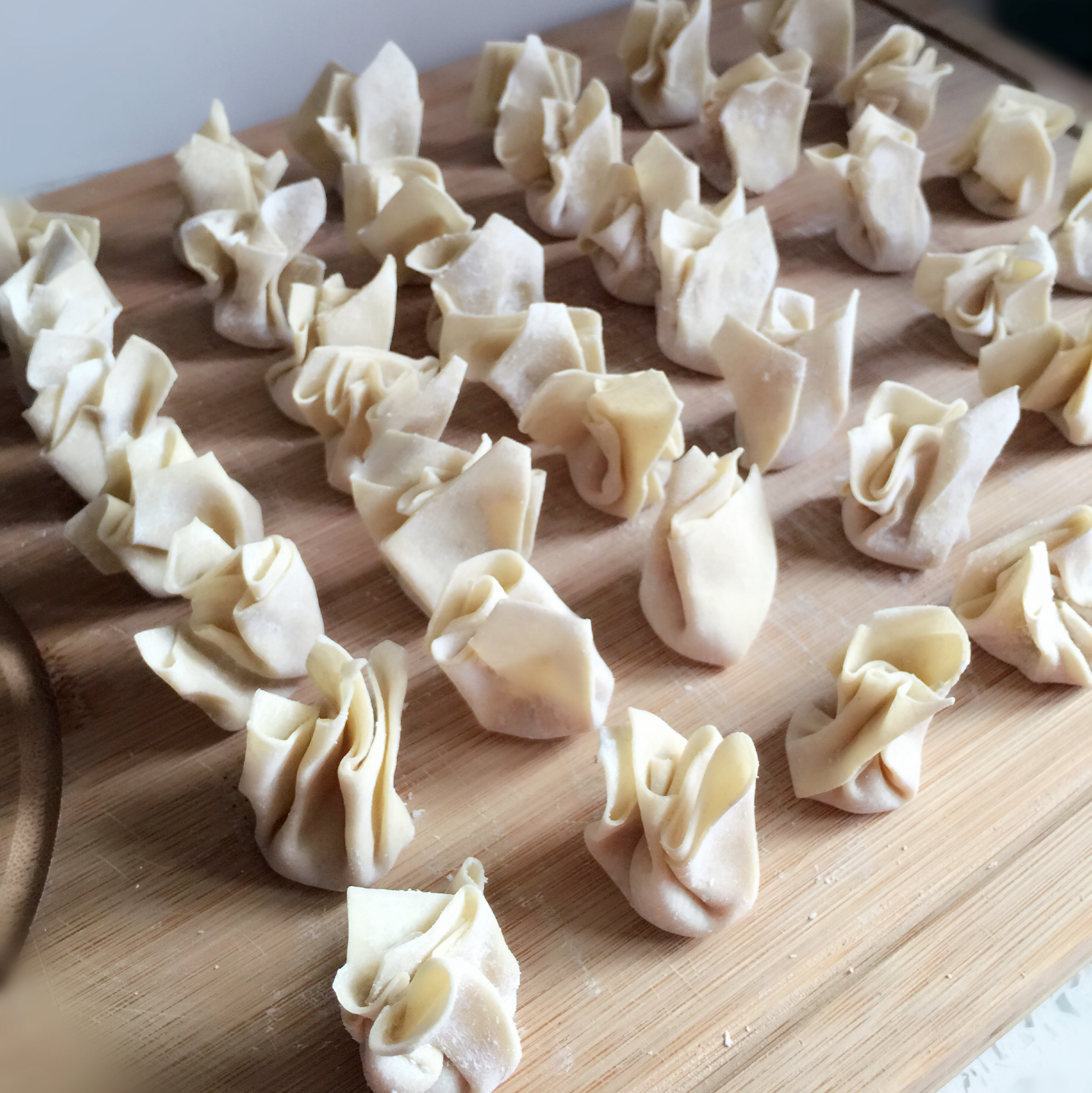 小馄饨的包法