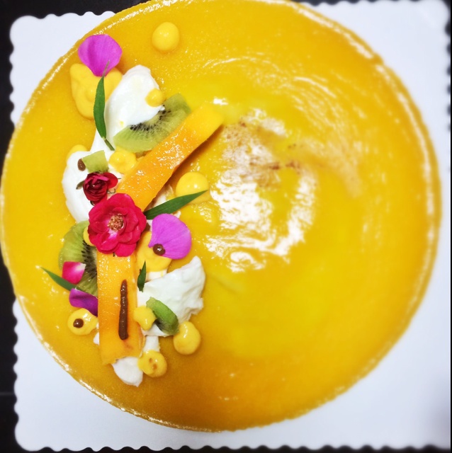 芒果芝士蛋糕（8寸）