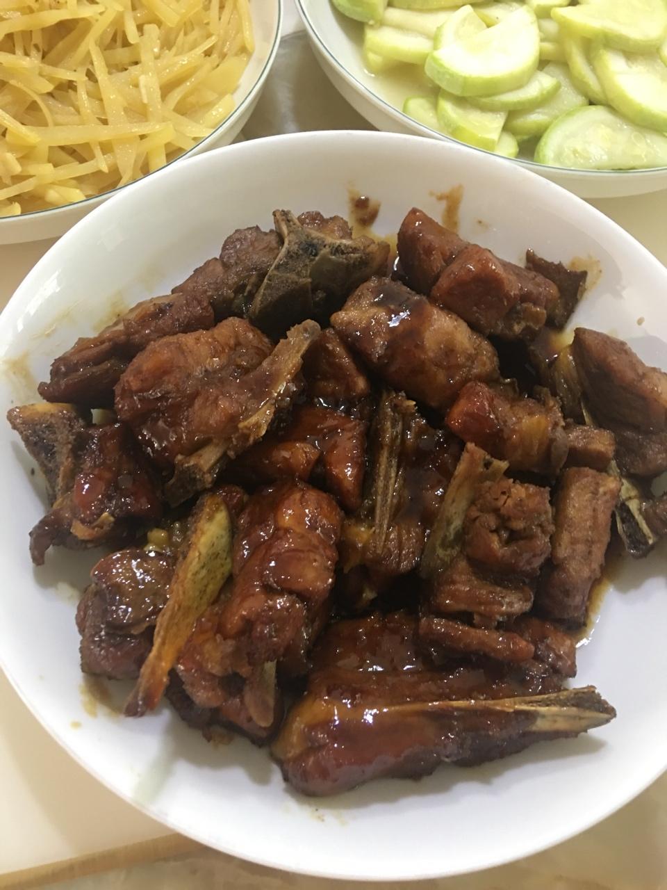 懒人版糖醋排骨