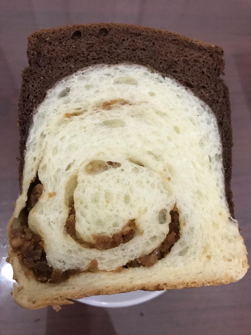 一次成功的黑钻吐司｜蛋糕➕面包的神仙搭配